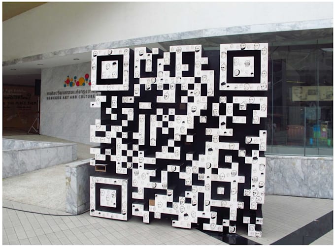 Do custom qr code designs with your logo by rio 57 fiverr