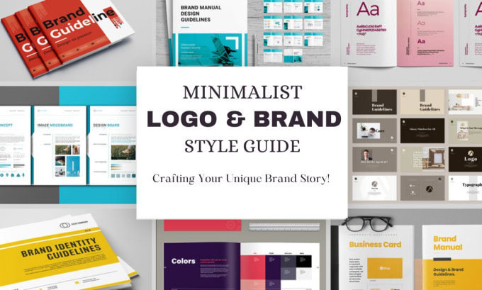 Design minimalist logo and brand identity with full brand style guide Design minimalist logo and brand identity with full brand style guide