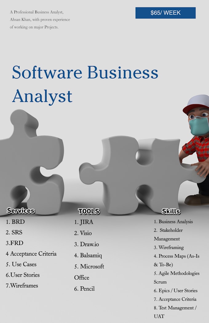 be your software business analyst