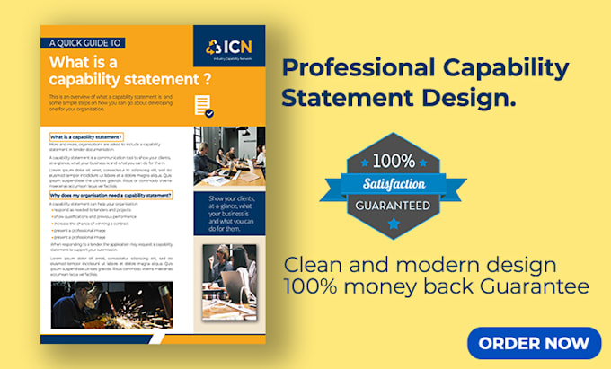 Create a professional, creative and effective business capabilities ...