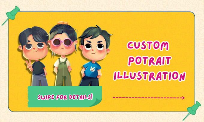 draw chibi character with cute art style and uniqe