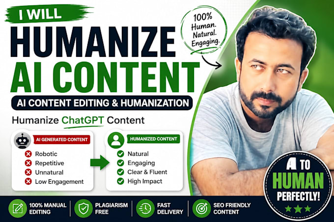 humanize ai content, ai content editing n humanization, humanize chatgpt content