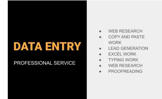 Do data entry and copy paste job by Momina_khan1122 | Fiverr
