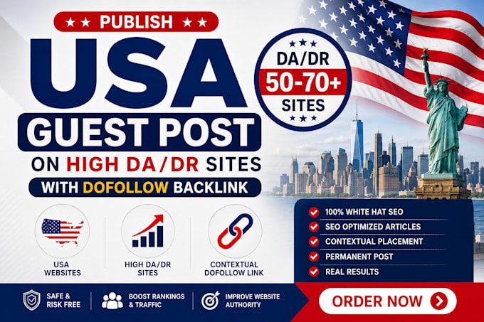 publish USA guest posts on high da sites with SEO dofollow backlinks