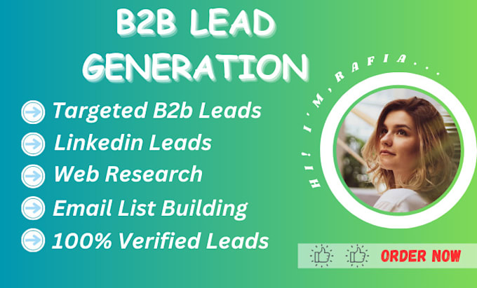 do highly targeted b2b lead generation data scraping email list building