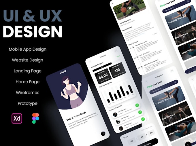 Craft stunning ui ux designs and mobile app ui ux design by Zawi358 ...