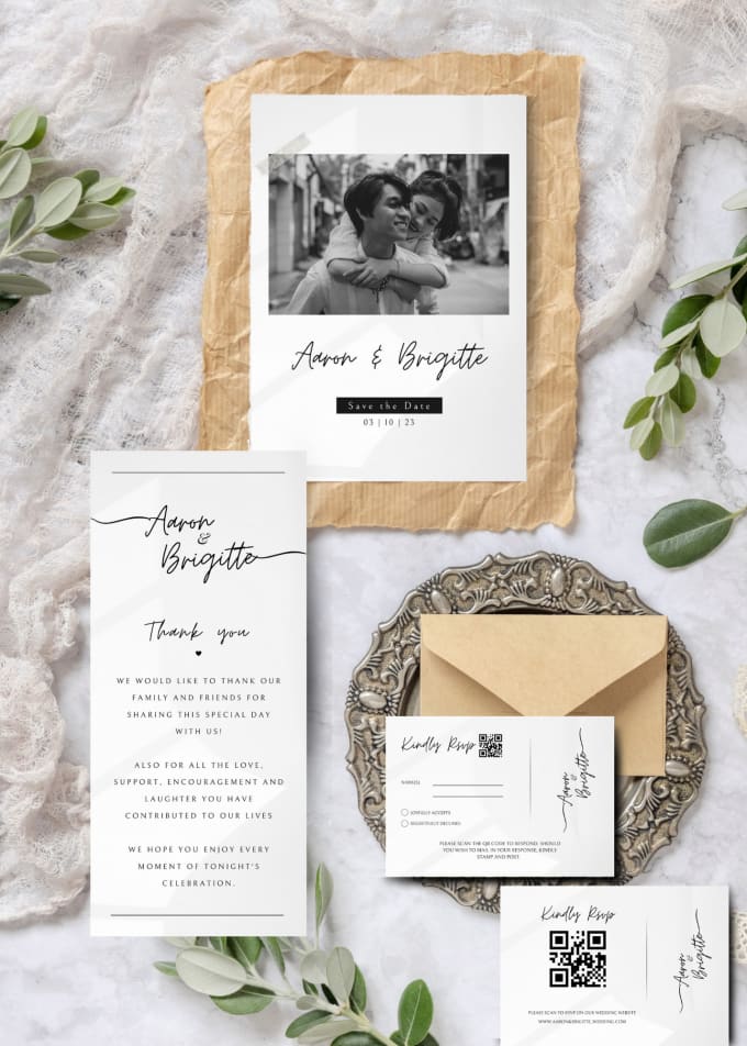 Create clearance personalized invitations