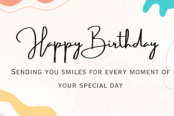 create beautiful happy birthday cards