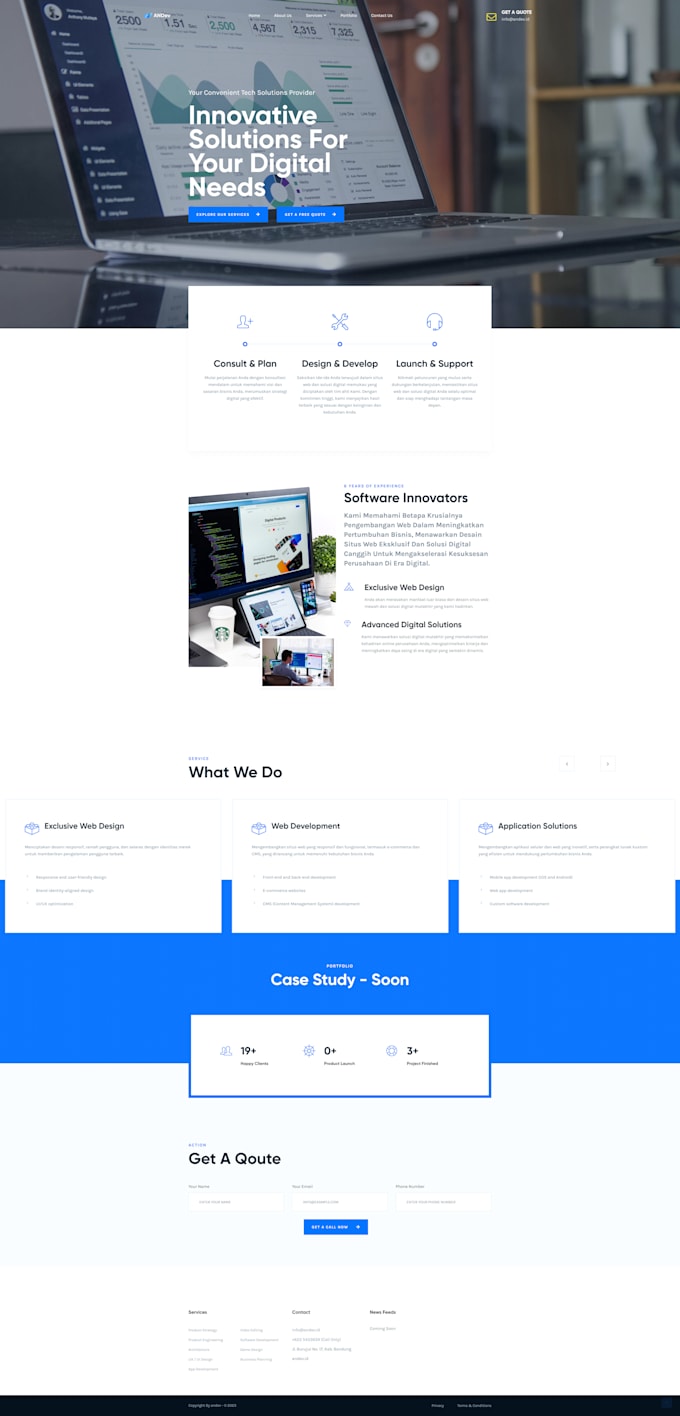 Profida Solution Design Create, develop, provide solution for your it problem by Andev27 | Fiverr