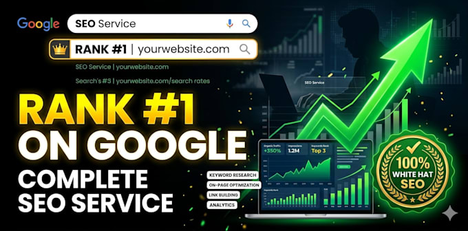 rank your website on the google first page with SEO