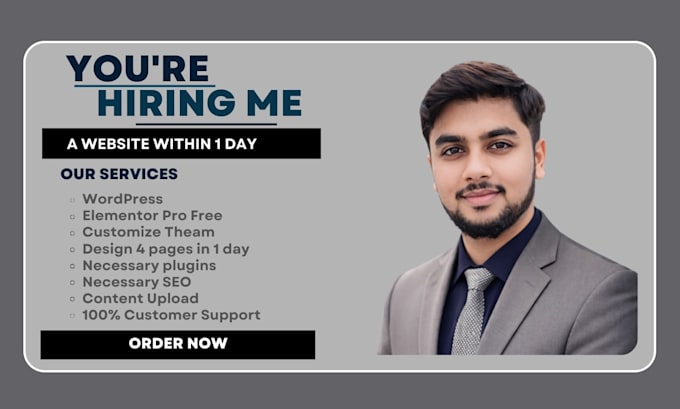 design a responsive wordpress landing page website, redesign, wordpress blog