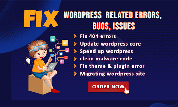 fix wordpress errors, bugs, issues, and elementor problems
