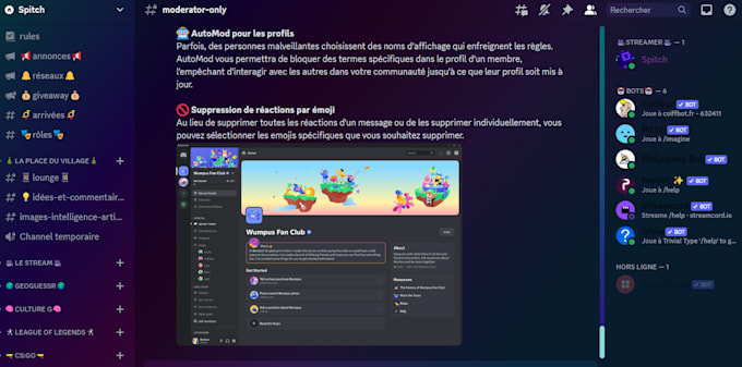 create your perfect discord or teamspeak server