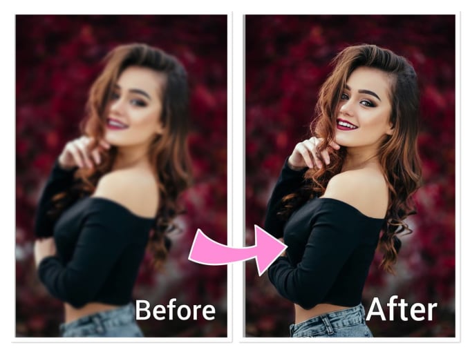 Fix blurry photo, improve image quality, enhance, sharpen, by Naviya_h__ | Fiverr