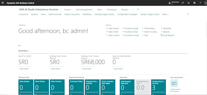 customize dynamic 365 business central technical development