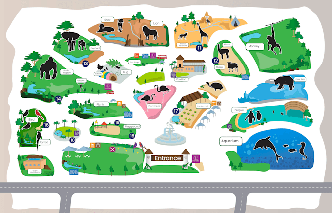 do vector maps design, site plan, city maps