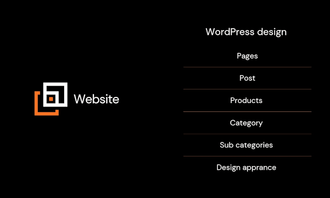 create a modern wordpress website with a unique web design