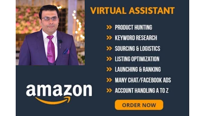 be your expert amazon fba virtual assistant VA