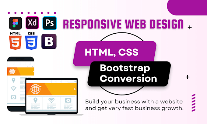 Change figma to html css as expert by Webdevhamza | Fiverr