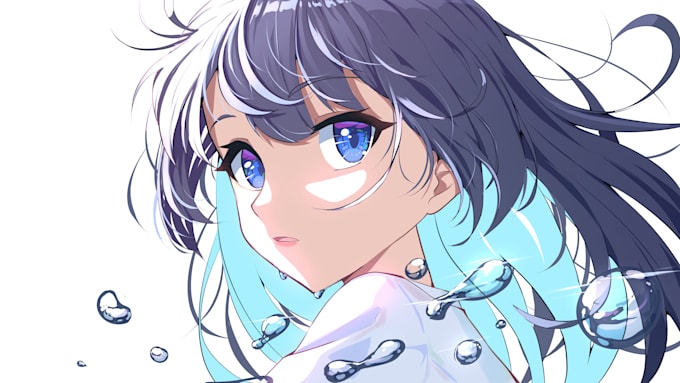 draw anime illustrations according to your wishes