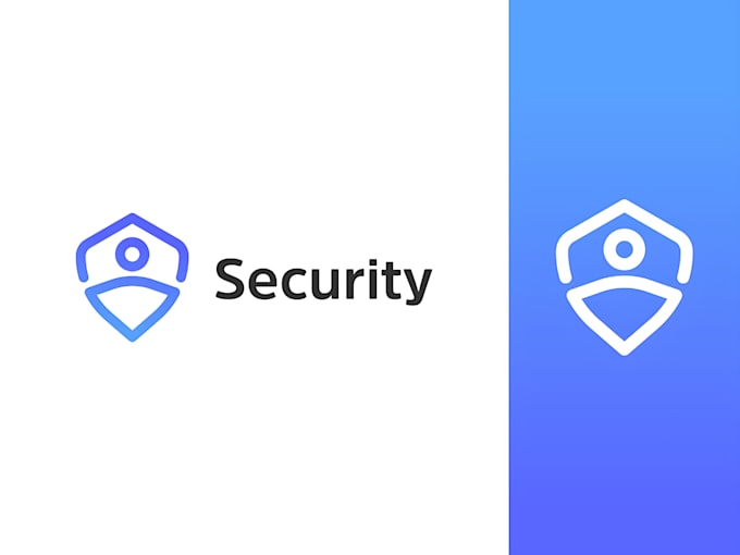do unique tech, crypto, security, and technology logo design