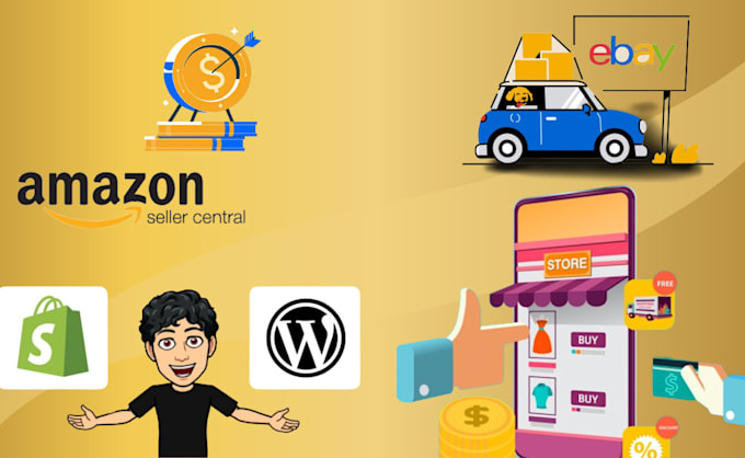 manage amazon seller central, fba inventory, listings and PPC campaigns