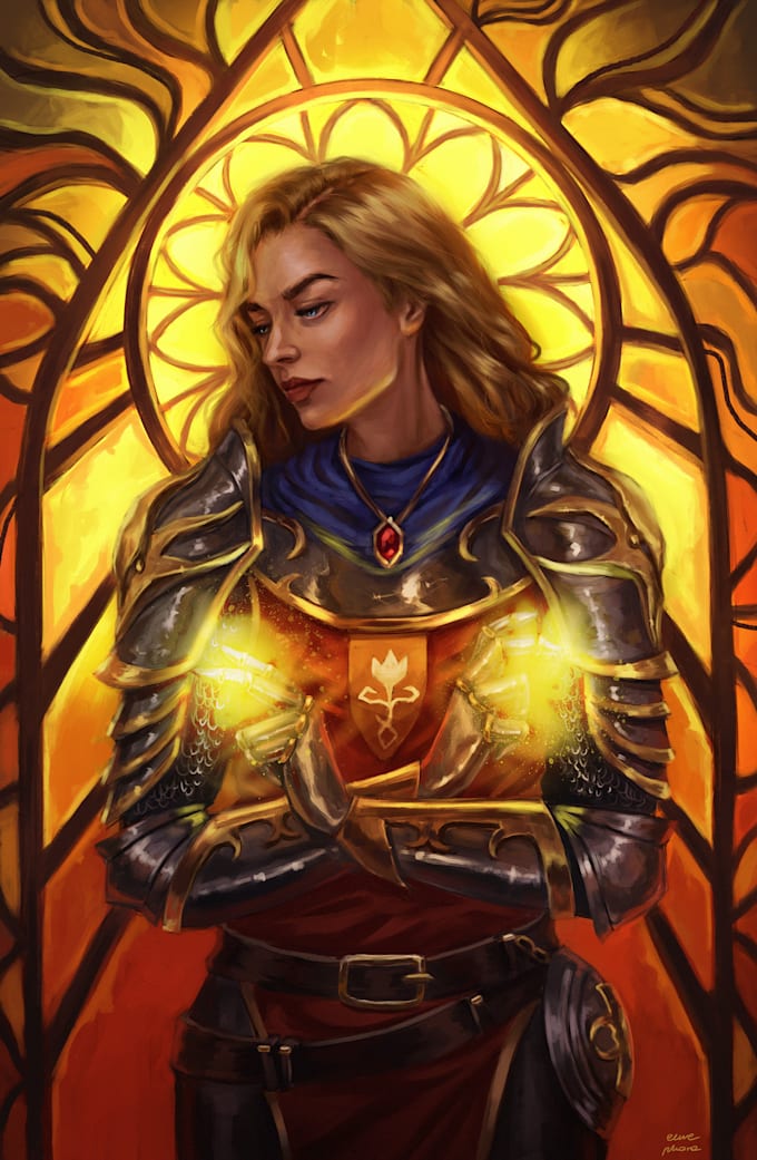 paint a character art, fantasy illustration, oc