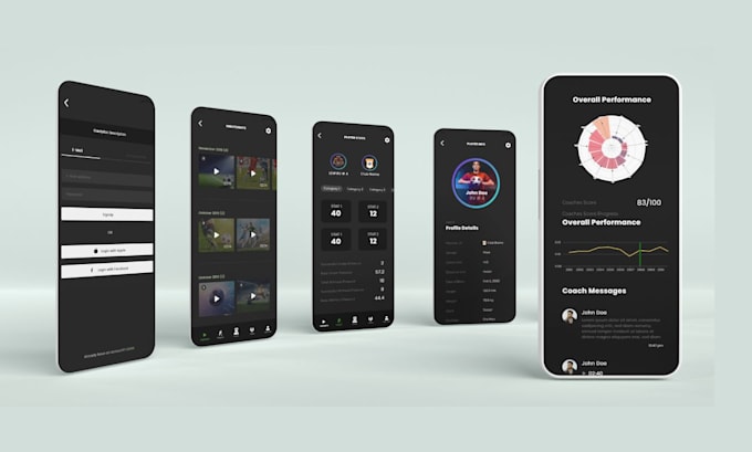 design mobile app UI UX for android and ios
