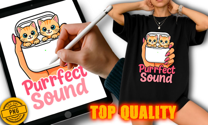 do custom typography and graphics tshirt design