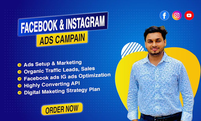 set up and manage facebook ads campaigns to generate leads and sales