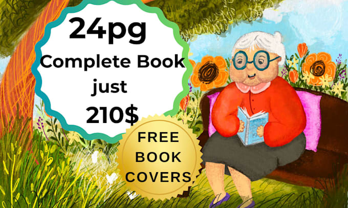 do children storybook illustrations with amazon KDP publish