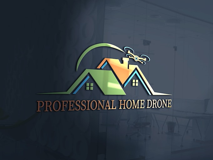 design, drone, photography, 3d, camera , minimalist logo design