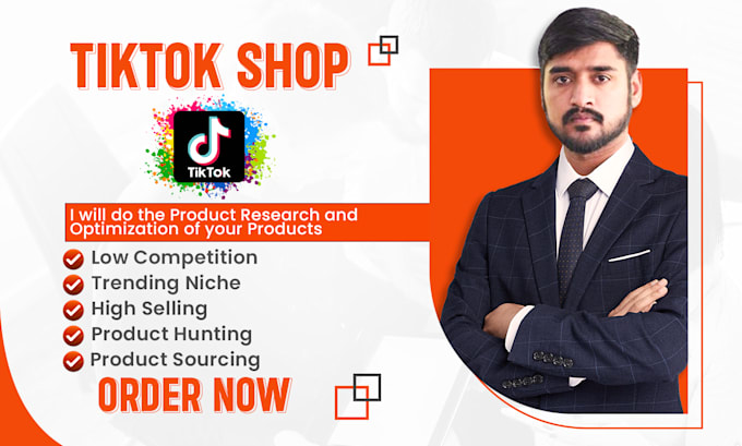 View of Setup tik tok shop, do product research and optimization by Your_hassan ...