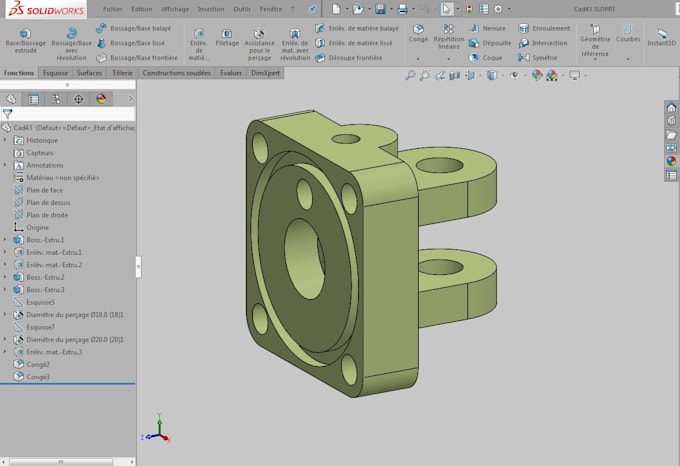 Do 2d and 3d cad models and drawings by Hrahbani | Fiverr
