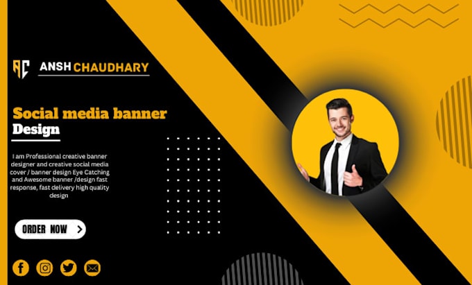 Design creative banner for websites and social media by The_tie | Fiverr