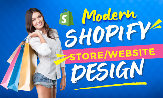 create astonishing shopify store design or redesign