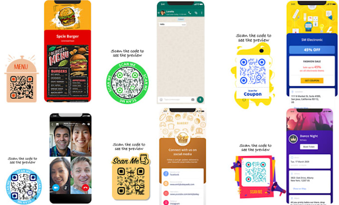 creat a professional qr code with your logo in 1 hour