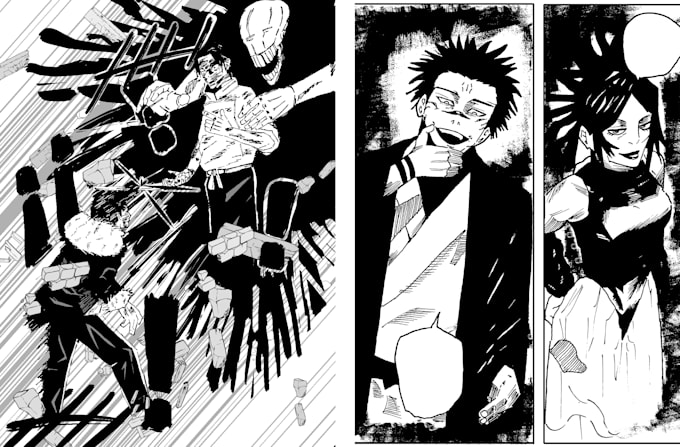 draw manga, comic pages and covers for you