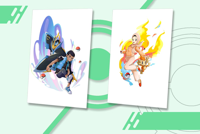 draw you as a pokemon champion