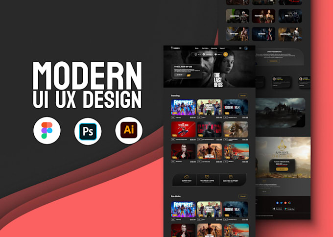 Design modern ui ux website by Lasithanimesh20 | Fiverr