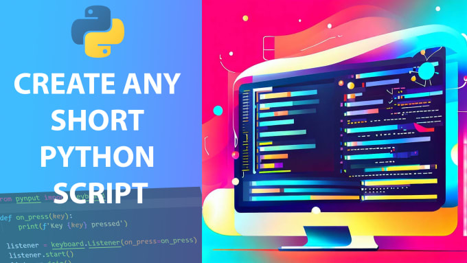 Write your simple python script by Frozenassassine | Fiverr