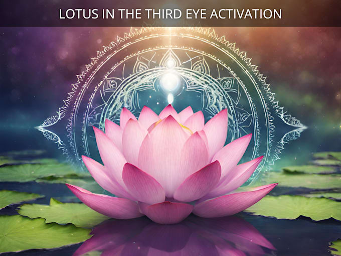 do the lotus in the third eye chakra activation