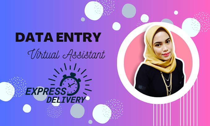 Your virtual assistant for data entry, copy paste, typing job by ...