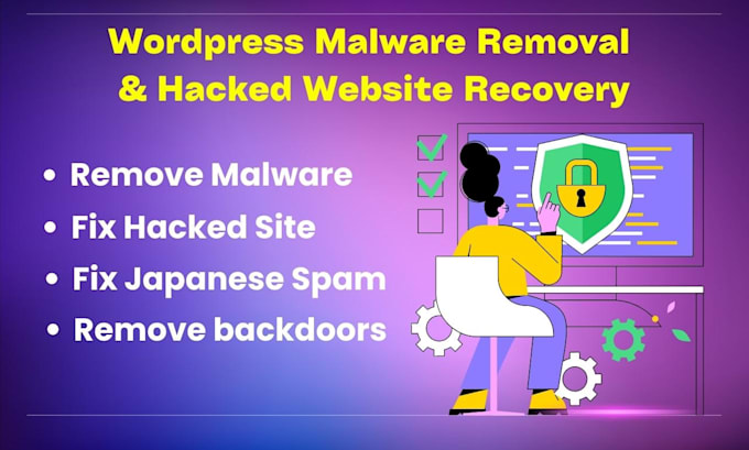 remove wordpress malware removal or remove virus hacked website recovery