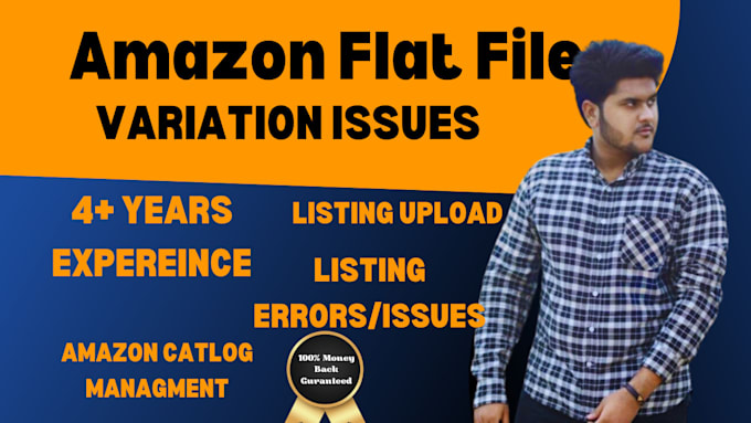 upload amazon flat file, fix product listing variation, feed file bulk upload