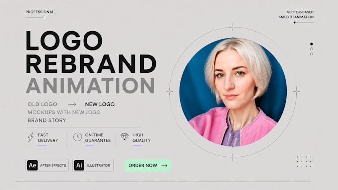 make awesome morphing logo animation for rebranding