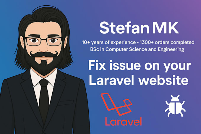 fix issue on your laravel website