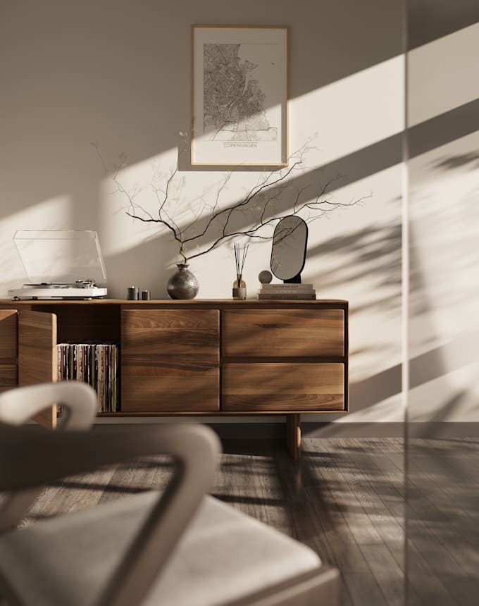 Interior design vizualization modeling texturing furniture by ...