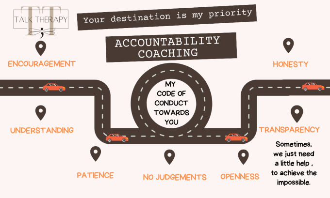Be your accountability coach by Talk therapy777 Fiverr