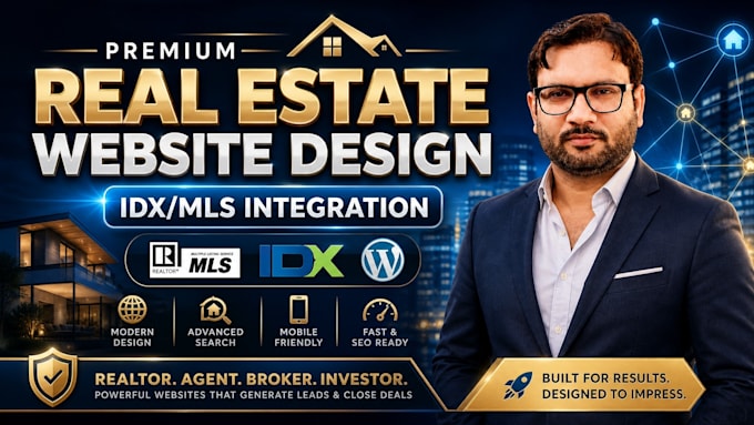 do real estate agent website in wordpress, wix with idx, mls